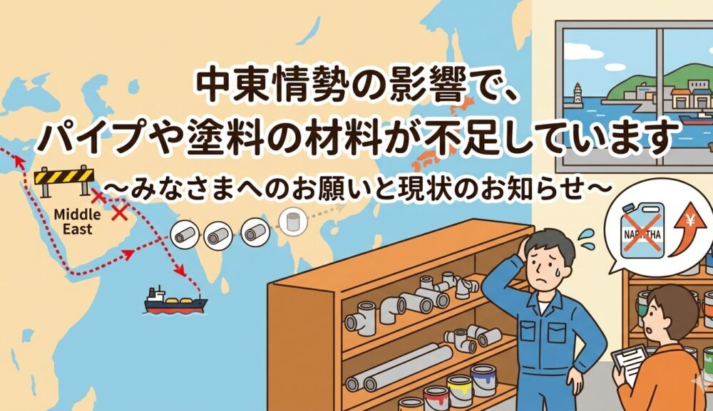 中東情勢による影響